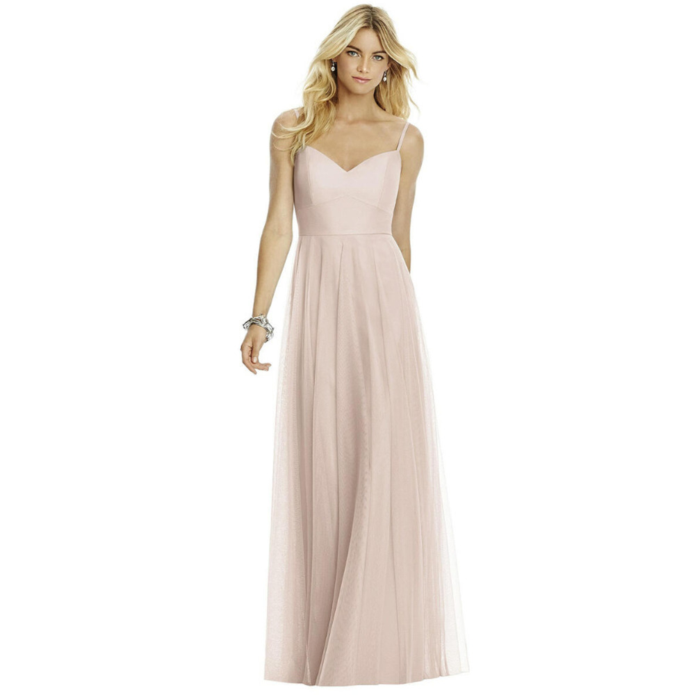 NEW! After Six Women's 14 Sweetheart Spaghetti Strap Tulle Dress $221 msrp I21-9